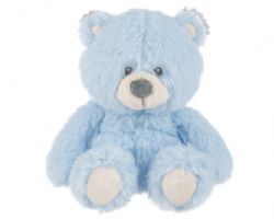 PELUCHE OURSON BLEU 6,5